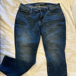 UNIVERSAL THREAD MID RISE CURVY SKINNY JEAN